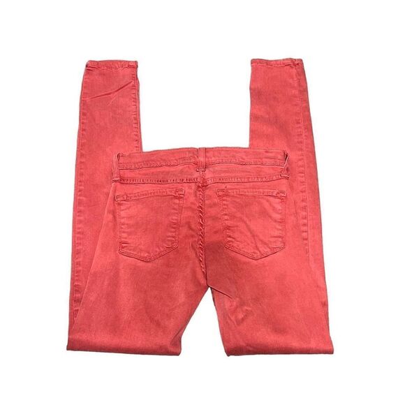 Flying Monkey Orange Skinny Jeans Size 25 - Picture 3 of 4